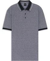 Boss by Hugo Men's Oxford-Cotton-Pique Polo Shirt