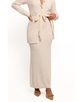 Petal and Pup Women's Rowee Boucle Knit Midi Skirt