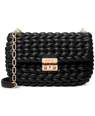 Michael Kors Tribeca Small Convertible Chain Shoulder Bag