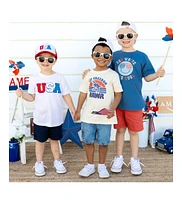 Sweet Wink Baby Boys Let Freedom Rawr Short Sleeve T-Shirt