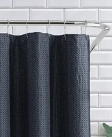 Dkny Modern Waffle Shower Curtain, 72" x 72"