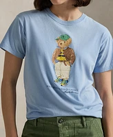 Polo Ralph Lauren Women's Bear Cotton Jersey Tee
