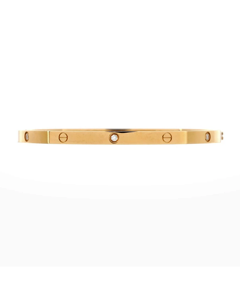 Pre-Owned Cartier Love 6 Diamond Bracelet 18K Gold and Diamonds
