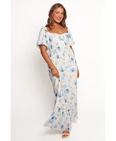 Petal and Pup Women's Devon Maxi Short Sleeve Dress