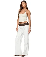 Edikted Women's Radley Bead Halter Top