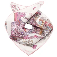 Venetian Fan - Silk Bandana for Women