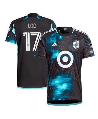 Adidas Men's Robin Lod Black Minnesota United Fc 2024 Starry Night Authentic Player Jersey
