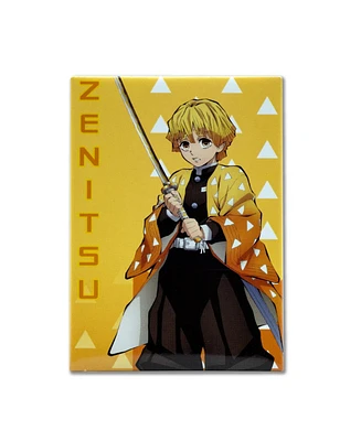 Demon Slayer Zenitsu Agatsuma Magnet | Decoration For Whiteboard, Refrigerator, Locker, Cabinet | Home & Kitchen Essential, Classroom Office Supplies