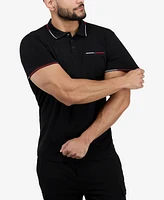 X-Ray Men's Polo with Rib Collar and Pocket Shirt