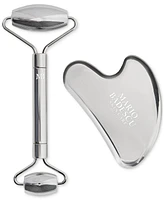 Mario Badescu 2-Pc. Stainless Steel Facial Roller & Gua Sha Set