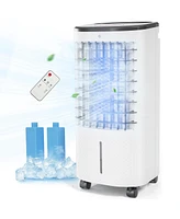 3-in-1 Evaporative Portable Air Cooler Fan & Humidifier, 6L Water Tank, 3 Speeds