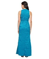Alex Evenings Petite Stretch Taffeta A-Line Dress