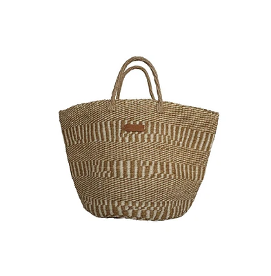 Life Handmade Sisal Tote Bag Beach Sustainable Straw Basket
