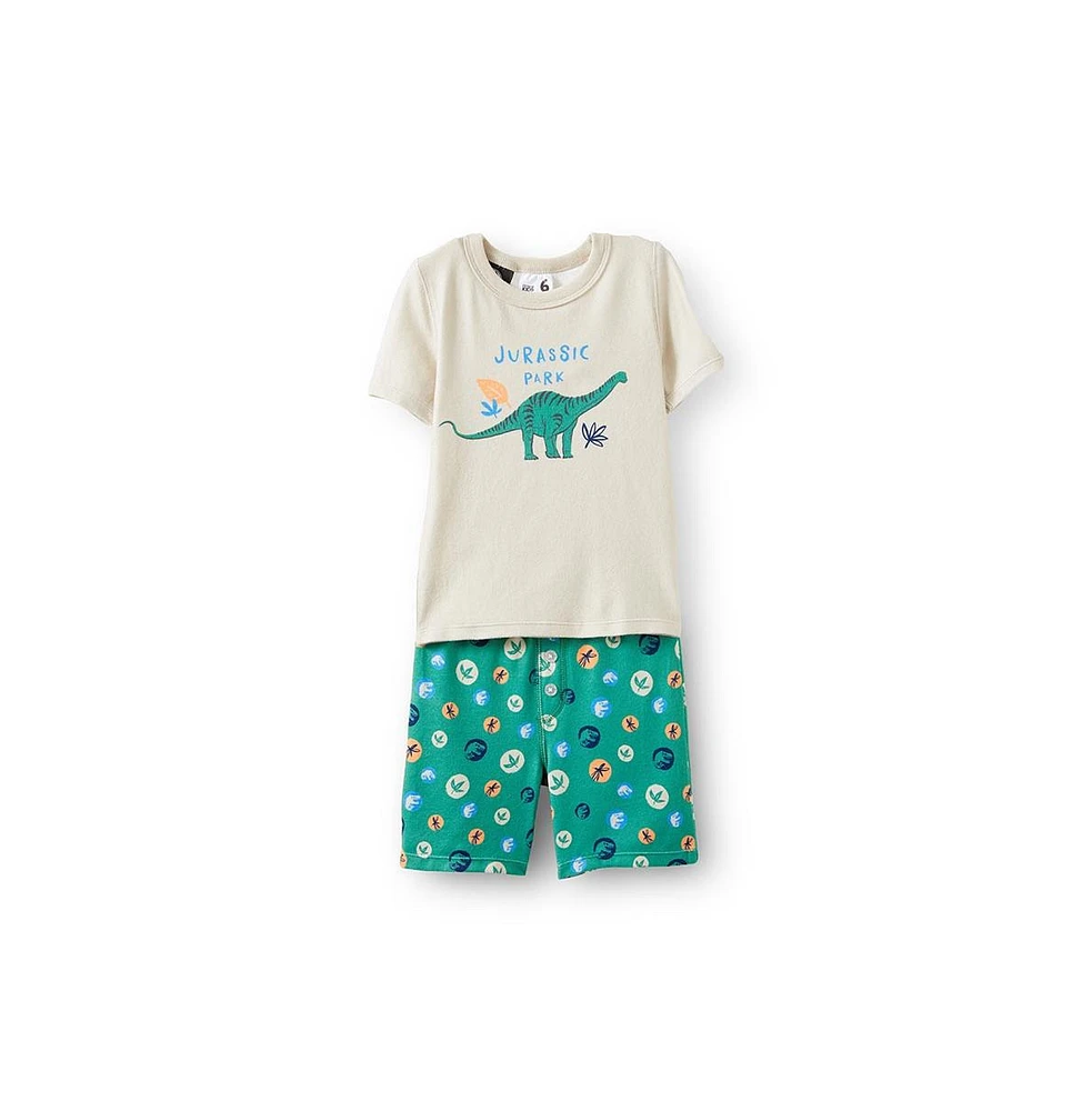Cotton On Little Boys Little/Big Sawyer Super Soft Short Sleeve Pyjama Set License