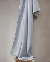 Calvin Klein Entwine Solid Cotton Terry 2-Pc. Bath Towel Set, 64" X 34"