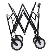 Collapsible Utility Wagon Cart - All-Terrain, 360lb, Green