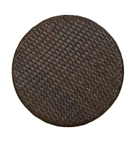 Tea Table Brown 17.7" Poly Rattan
