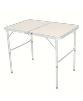 Small outdoor folding table