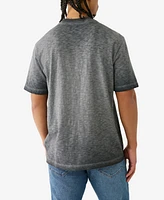 True Religion Men's Short Sleeve Embro Arch Logo T-Shirt