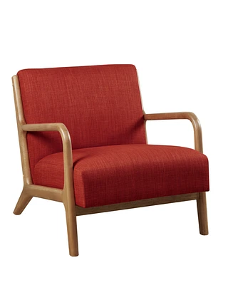 Ink+Ivy 28" Novak Spice Fabric Lounge Chair