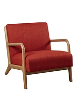 Ink+Ivy 28" Novak Spice Fabric Lounge Chair