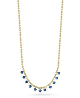 Rachel Zoe 14K Gold Plated Sterling Silver Charm Necklace with Ball Chain