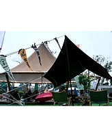 Heavy Duty Yak Hair Tarp - Waterproof, 16.4x12 ft, Sun Resistant