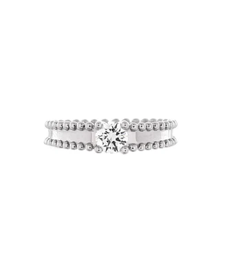 Pre-Owned Van Cleef & Arpels 0.32CT Estelle Solitaire Ring Platinum with Rbc Diamond G/VVS1