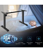 Electric Standing Desk Frame, Height Adjustable Motorized Standing Workstation Base