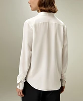 Lilysilk Women's Silk Bowtie Blouse