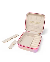 Zomi Gems Girls Mermaid Seashell Pearl Jewelry Box, Hot Pink