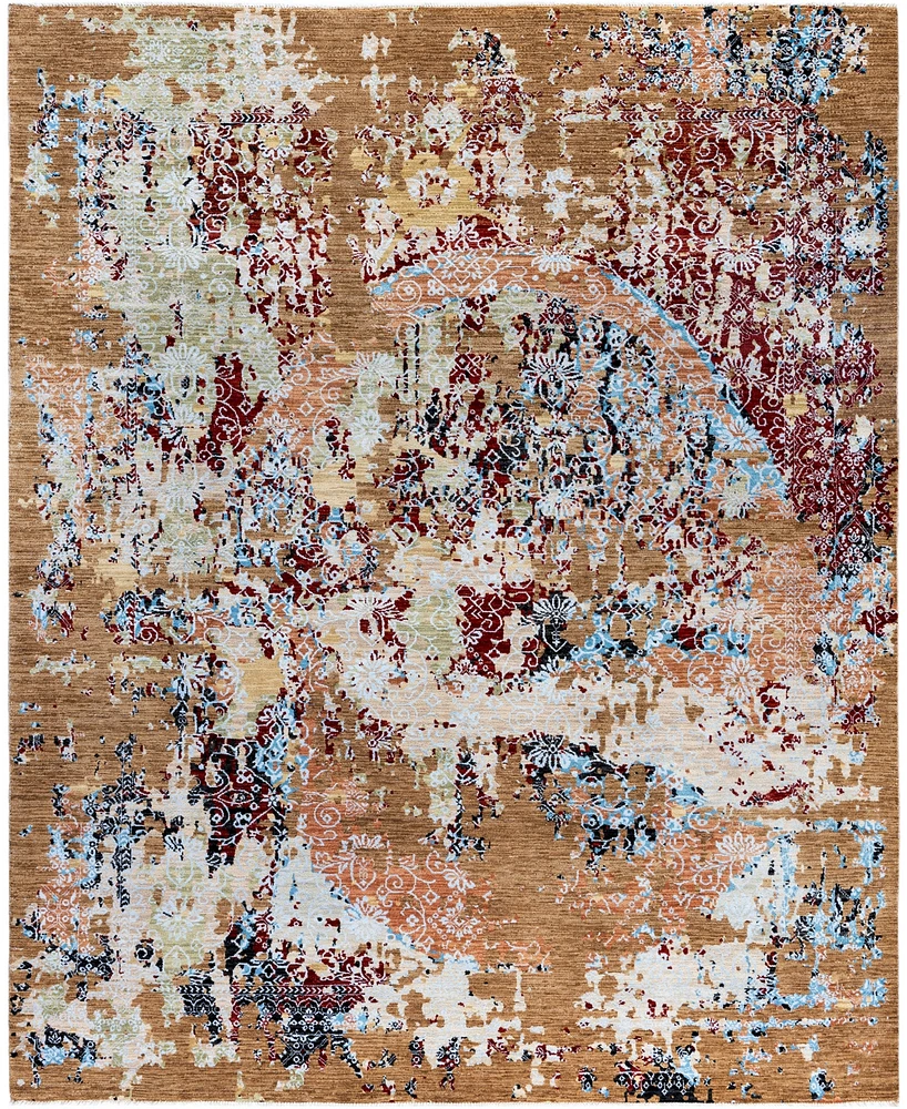 Adorn Hand Woven Rugs Indian Oak M7566 8'2"x10'2" Area Rug