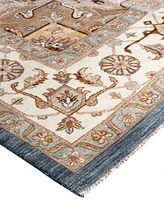 Adorn Hand Woven Rugs Indo Oushak M6147 9'1"x12'3" Area Rug