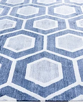 Adorn Hand Woven Rugs Indo Modern M8059 8'2"x9'8" Area Rug