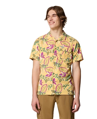 Columbia Men's Tech Trail Utility Printed Woven Short Sleeve Shirt