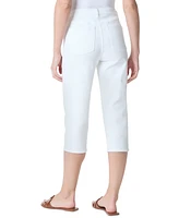 Gloria Vanderbilt Petite Amanda Embroidered Capri Jeans