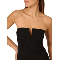 Adrianna Women's Notched Sheath Dress