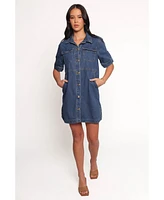 Petal and Pup Women's Fleming Shirt Mini Dress