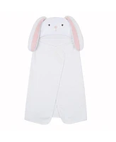 Lambs & Ivy Baby Baby/Infant Luxury Cotton Terry Bunny Hooded Bath Towel