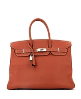 Pre-Owned Hermes Candy 35 Handbag Epsom