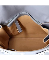 Pre-Owned Delvaux Gm Tempete Top Handle Bag Leather