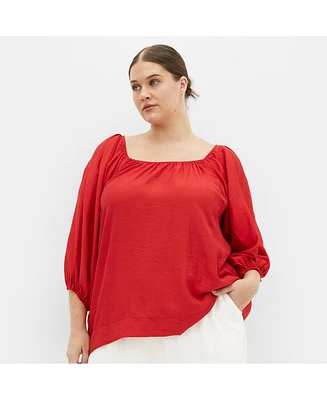 City Chic Plus Leila Top