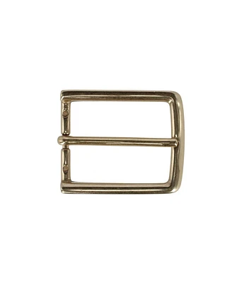 Trafalgar Men's 35mm Italian Solid Brass Simple and Classic Harness Belt Buckle