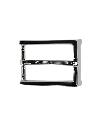 Trafalgar Men's 35mm Italian Classic Rectangular Sold Brass Harness Belt Buckle