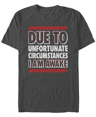 Fifth Sun Men's I Am Awake Short Sleeve T-Shirt