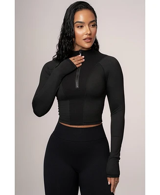 Jluxlabel Women's Momentum Ribbed Top