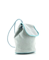 Pre-Owned Hermes Les Cabanes Backpack Embroidered Toile