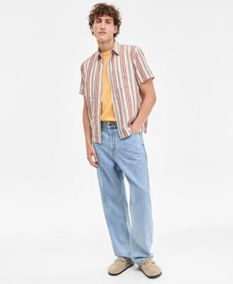 Sun Stone Mens Inside Out T Shirt Baggy Jeans Button Front Shirt Exclusively At Macys