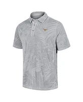 Tommy Bahama Men's Gray Texas Longhorns Big Tall Sport Santiago Paradise Polo Shirt