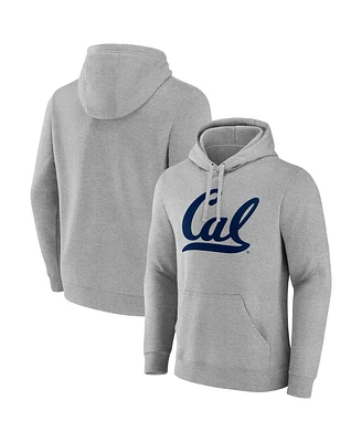 Fanatics Men's Gray Cal Bears Primary Logo Pullover Hoodie
